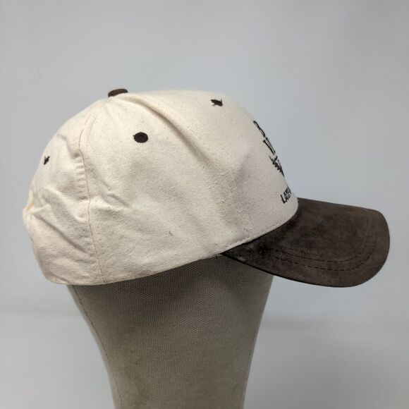 Nissin Men's Bay View Golf Snapback Hat Tan Brown OSFM Distressed - Picture 7 of 13